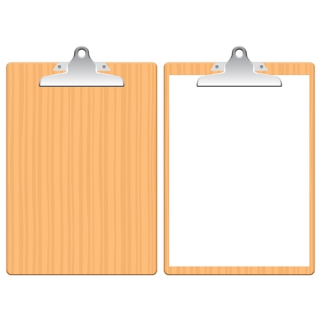 Layered illustration of Clipboard.のイラスト素材