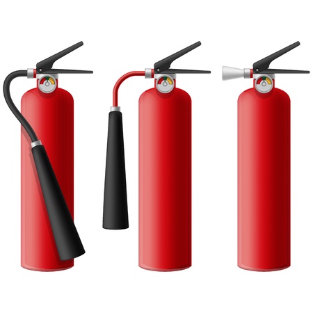 Layered illustration of Fire Extinguisher.のイラスト素材