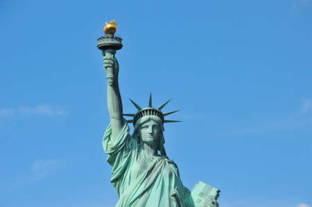 Photo of the Statue of Liberty in New York, USAのeditorial素材