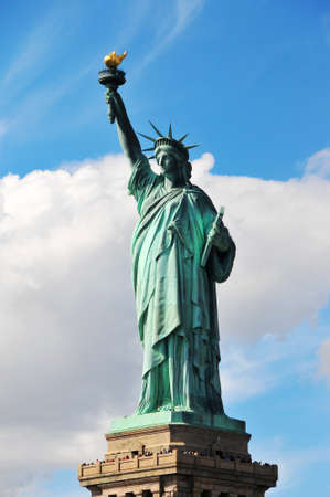 Statue of Liberty in New York, USAのeditorial素材