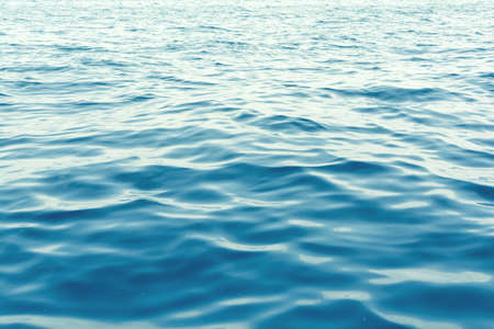 Abstract natural blue sea wave. Nature water background