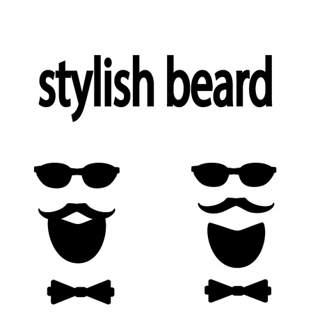 stylish beard types of beards beard well groomedの写真素材