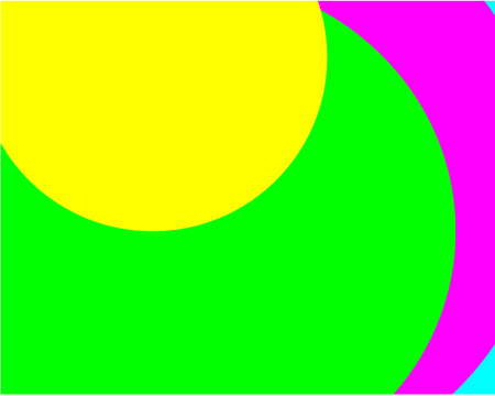 abstract bright background consisting of a set of colored balls yellow green purpleのイラスト素材