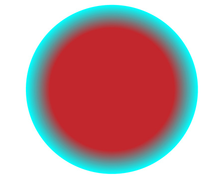 neon red blue circle ball on white background Glowing futuristic lines in a dark space with a modern concept. Generics presentations. Vector layout EPS10. Advertising design of brochures, blurred effect on the purple-blue background party event flyer, business card, element of the website. Holiday, Fabric, Cover, Fashion Picture.のイラスト素材