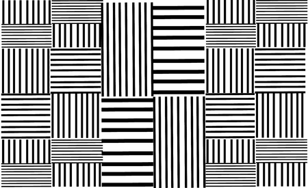 Abstract background geometric print with black and white texture. Simple minimalist with geometric stripes pattern. Graphic modern.のイラスト素材