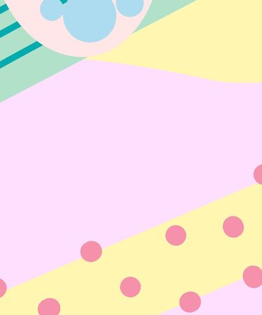 Printed creative template abstract modern art fashionable graphic design for banner, poster, card, cover, invitation, posters, brochure, flyer.のイラスト素材