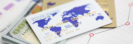 Big amount of hundred US dollars paper banknotesの写真素材