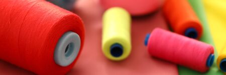 Diverse colors of threads