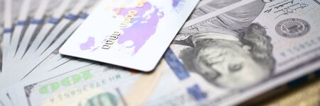 Banknotes and credit cards