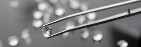 Beautiful closeup for concept design business. Precious background. Jewelry gemstone. Precious stone. Jewelry work.の写真素材