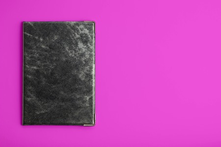 passports on a pink background documentの写真素材