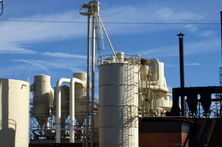 Lage industrial site in the southern united statesの写真素材