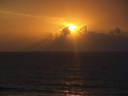 Sunrise in North Carolina during the summerの写真素材