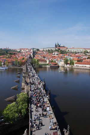 Charles Bridge, Pragueの写真素材