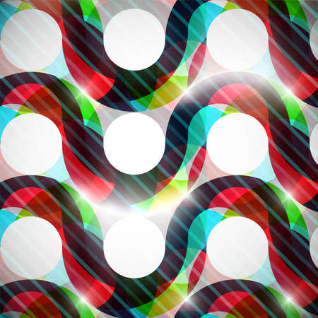 abstract background with ringsのイラスト素材