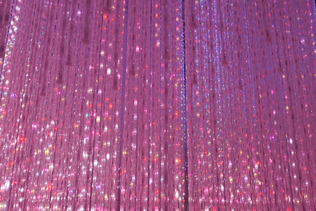 background of pink and blue electric lightsの写真素材