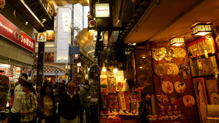 Tokyo / Japan - May 05, 2019: Shopping street in Asakusa districtのeditorial素材