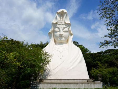 Kamakura, Kanagawa Prefecture Japan - Sept 12, 2019: Ofuna Kannon Buddhist Templeのeditorial素材