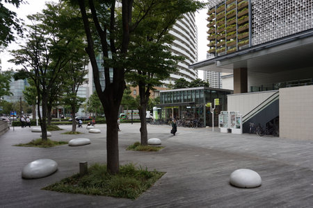 Kanagawa Prefecture Japan - Sept 13, 2019: Walking around Yokohamaのeditorial素材