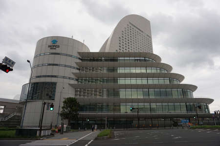 Kanagawa Prefecture Japan - Sept 13, 2019: Pacifico Yokohama is one of the largest convention complexes in the worldのeditorial素材