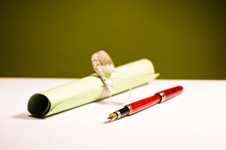 old paper on yelow wall texture with natural patterns
の写真素材