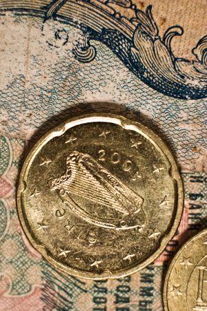 destroyed the old antique coins, banknotes, from ancient times