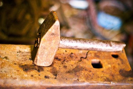 Metal tools useful in every garage, handtoolsの写真素材