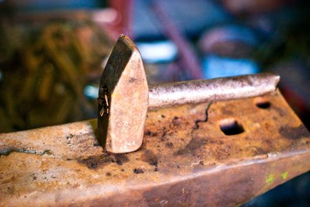 Metal tools useful in every garage, handtoolsの写真素材