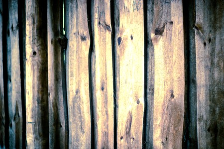 Wide angle view of an old wall abandoned factory building
の写真素材