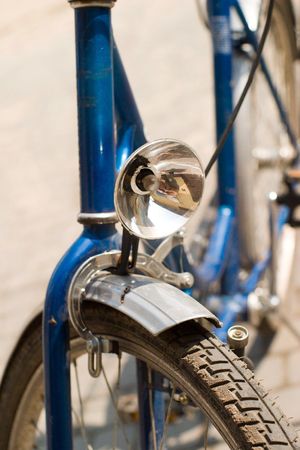 color bike, small parts of bike in sunny day, bike seriesの写真素材