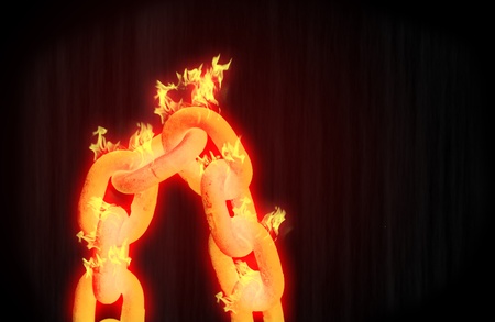 Beautiful fire scenic with simple graphic design on it. Perfect place to put text on  の写真素材