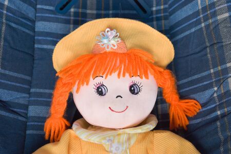 toy standing on the table, color dollの写真素材