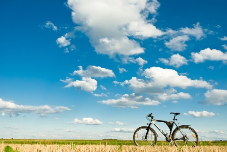 color bike in sunny day, bike series, の写真素材