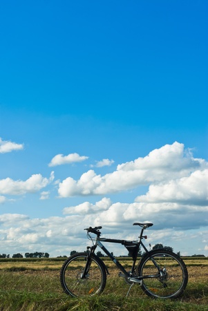 color bike in sunny day, bike series, の写真素材