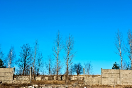 Ruins of a very heavily polluted industrial factory, the place was known as one of the most polluted place in Europe.の写真素材