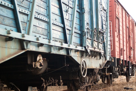 view of the railway track on a sunny dayのeditorial素材