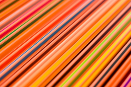 pens isolated Isolated on color bacground, pensilsの写真素材