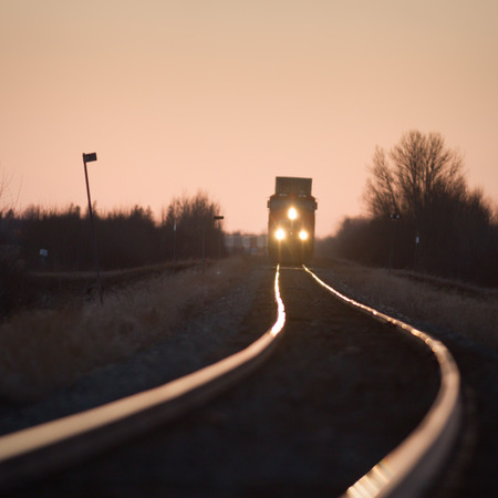 view of the railway track, industrial sereisの写真素材