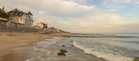 blue sky, natural clouds, nature seriesの写真素材