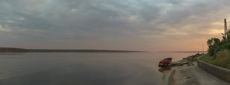 blue sky, natural clouds, nature seriesの写真素材