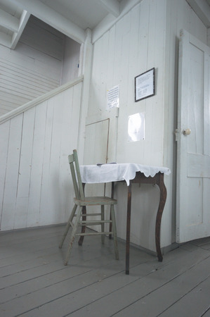 historic architecture of the building on a cold winter dayのeditorial素材