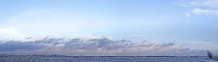 blue sky, natural clouds, nature seriesの写真素材