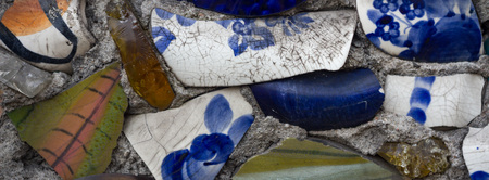 ruins of a very heavily polluted industrial factory, industrial seriesの写真素材