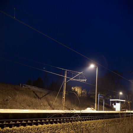 ruins of a very heavily polluted industrial factory, industrial seriesの写真素材