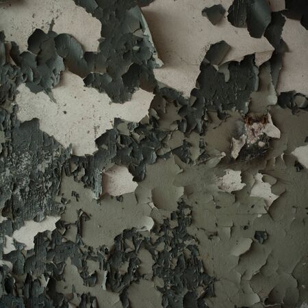 ruins of a very heavily polluted industrial factory, industrial seriesの写真素材