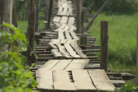 bridge on the blue river,  construction, environmental engineeringの写真素材