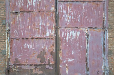 ruins of a very heavily polluted industrial factory, industrial seriesの写真素材