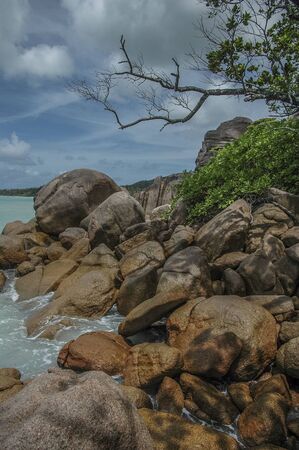 ocean landscape on the island