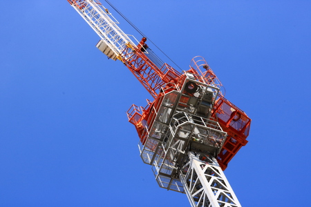 tower craneの写真素材