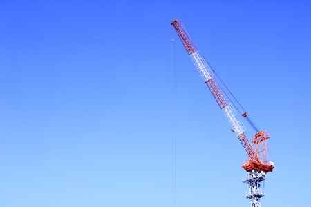tower craneの写真素材